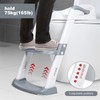 TYOPRWO Potty Training Seat with Step Stool Ladder for Toddler