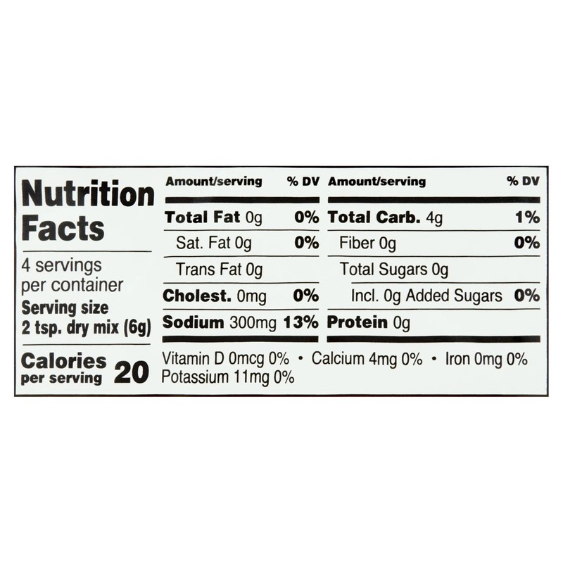 great Brown Gravy Mix, 0.87 oz (24g) Packet, Rich Savory