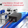 Outdoor Remote Control Switch, DC 8-80V, Waterproof, 2-Button Remote, Long-Range