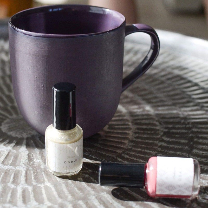 OSAJI Uplift Nail Color, Formulated with Herbal Extract, Beautiful Gloss,