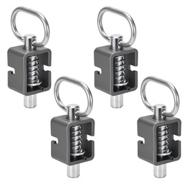 KOVOSCH 4 Pack Trailer Gate Latch, Heavy-Duty Weld-On 5/8" Spring Latch Assembly, Universal Spring Latch Lock