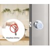 Keypad Door Lock with Handle, Keyless Electronic Entry Door Knob,3s