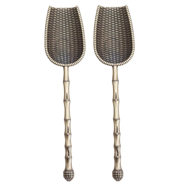 Xusmyzm Tea Scoops For Loose Tea,Long Handle Leaf Tea Scoop
