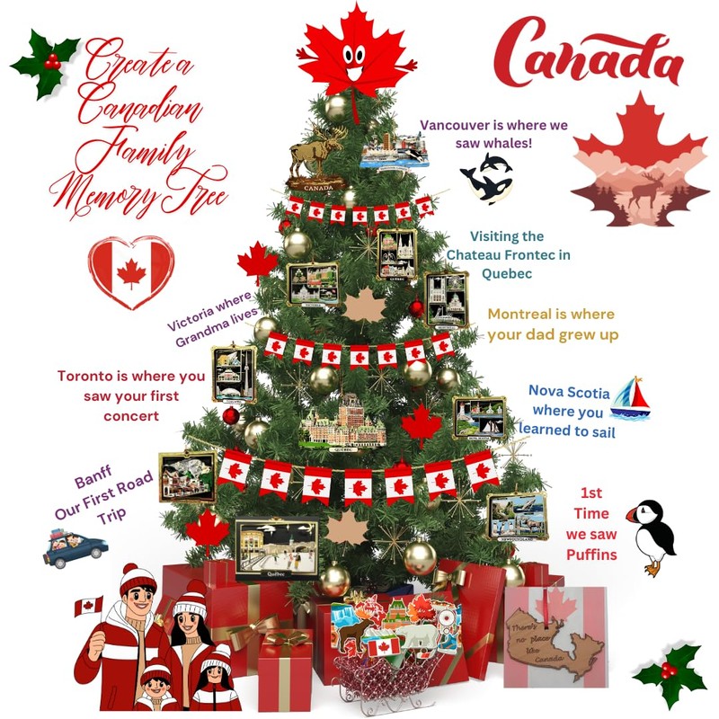 Canadian Treasures Victoria Canada Ornament Brass Landmarks
