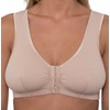 Gemm Womens's Front Fastening Mastectomy Bras with Pockets Non Wired