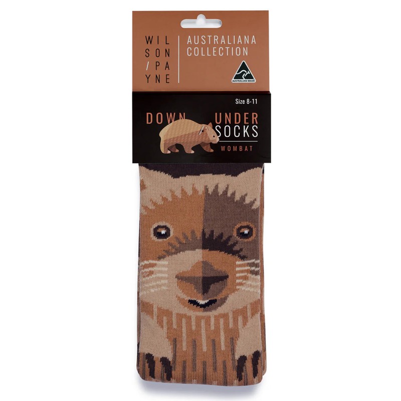 Wilson Payne Down Under Socks - Wombat, 8-11