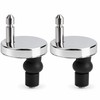 Stainless Steel Toilet Seat Bolt Replacement Kit, 2-Piece Top-Fix Hinge