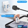 Adapter Italy Socket, 7 in 1 Travel Adapter Italy with