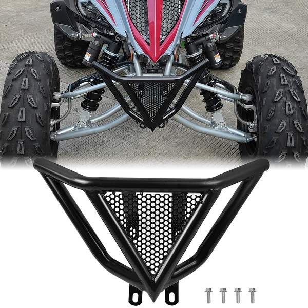 SAUTVS Front Bumper Guards for Yamaha Raptor 700 700R, Front