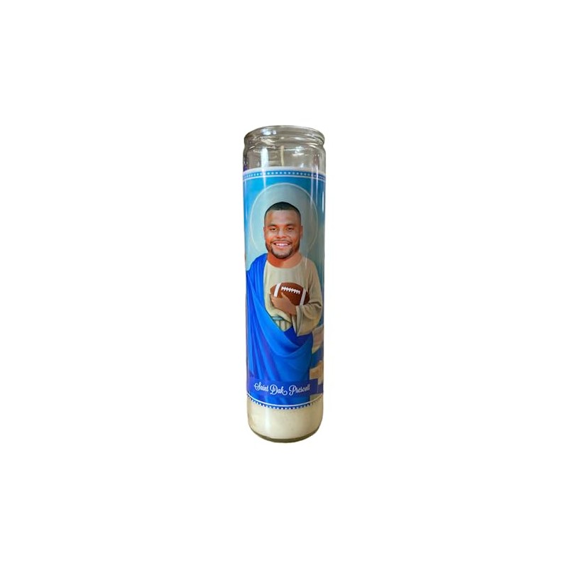 Dak Prescott Prayer Saint Devotional Candle