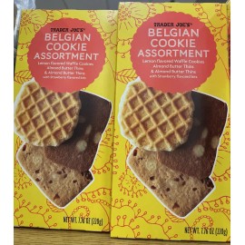 Trader Joe's 2 Pack Trader Joe's Belgian Cookie Assortment NEW ITEM