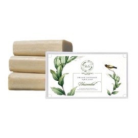 Wellspring (Pack of 3) Handmade Nirol Natural Unscented Washing Laundry Soap Bar| Veg Organic & Chemical Free| Baby Safe| For Sensitive Skin|(12.6 Ounce)