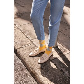 Burlington Covent Garden Socks Opaque Cotton (Organic), Black (3000)