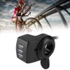 Gorgeri Electric Throttle Valve, 24 V Speed Regulator, Rotating Thumb