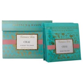 FORTNUM & Mason, Chai, 15 Whole Leaf Silky Teabags