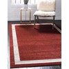 Unique Loom Del Mar Collection Contemporary Transitional Terracotta Area Rug