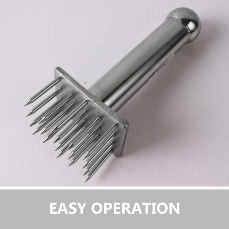 Luxshiny Meat Tenderizer Hammer with Needles Kitchen Tool for Tenderizing