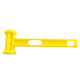 JCBIZ - Mazo de plástico resistente para tienda de campaña, con gancho extractor para mochilas, camping, senderismo, accesorios al aire última intervensión