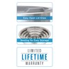 Viking Culinary Stainless Steel Mixing Bowl Set, 10 piece, Non-slip