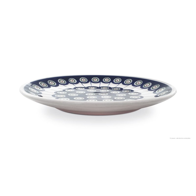 Original Bunzlauer Teller/Frühstücksteller/Speiseteller Ø19,5 cm Dekor 8