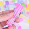 25 Botellas Balsamo Labial Tubo Transparente 0.2oz