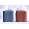 Tissue Box Cover Holder with Bottom Belt by Carrot's Den