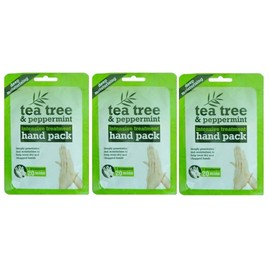 Tea Tree & peppermint deep Moisturising Hand pack To Repair Dry & Chopped Hands X 3