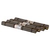 Set of 4 Bamboo Placemats, 30 x 40 cm, Brown/Beige
