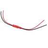 eBoot 20 Pairs 22 AWG Plug Connector 2 Pin Male