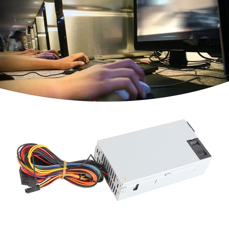 200W Power Supply Sturdy Metal Fast Cooling Widely Compatible Desktop