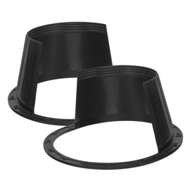 iplusmile Protect Your Car Speakers 2pcs Waterproof Speaker Cover Splashproof Pad Sturdy Design Car Speaker Ring Replacement