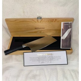 Kamikoto Chuka Bocho Cleaver - Ash Wood Box with COA - For Your Chef in 2025!