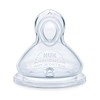 NUK NUK Smooth Flow Nipples (2 pack) (6+ month), Clear