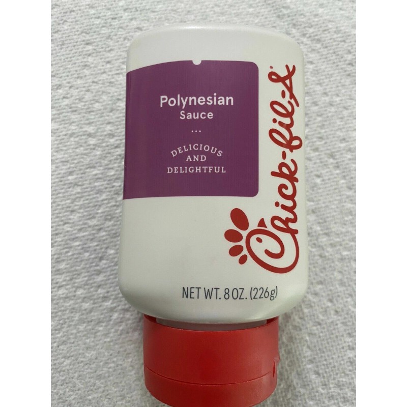 Chick-fil-A BBQ Polynesian Ranch Sauce 8oz Ltd Edition Squeeze Bottle