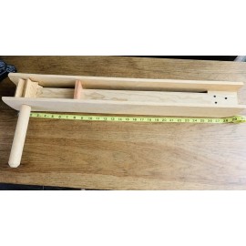 Chica Mexico 2x Big Wooden Matraca Noisemaker - 29’ Inches long Ratchet