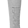 Paugos German Traditional Costume Socks with Cable Knit Pattern in