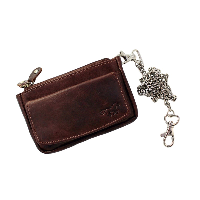 Safekeepers Key Case Leather Small – Key Bag with Zip