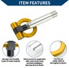 Hihaha Tow Hook / Universal Car Front Bumper Tow Hook