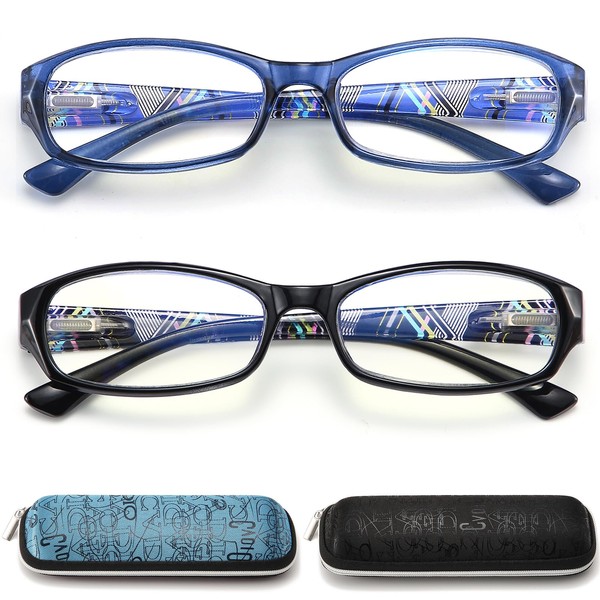 RaoOG Reading Glasses 3.0 Blue Light Blocking for Womens Men,Ladies