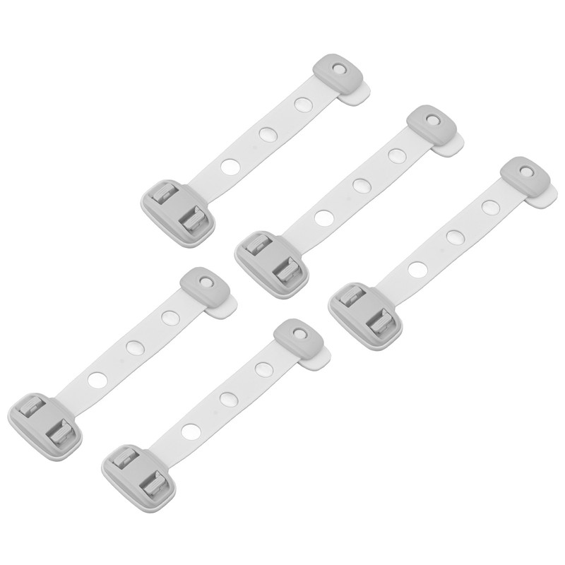 Child Safety Cabinet Proofing Double Lock Adjustable Strong Adhesive Baby