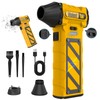 Electric Air Duster-Compressed Air Duster,60mph Wind Stepless Speed Canned Air