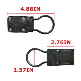 QIAOTLB Hammer Holder Loop Tool Belt Flashlight Holder Belt Flashlight Clip Flashlight, Hammer, Wrench with Handle Diameter Less Than 1.57 Inches