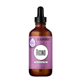 LilaLavanda – Aceite de Ricino Prensado en Frío – 118 ml | 100% puro sin aditivos – fortalece pestañas cejas y cabello – ideal para barba y uñas – acondicionador natural