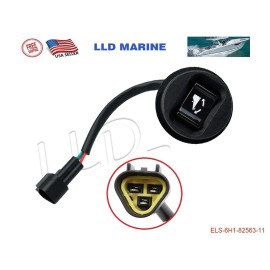 LLD_TK Tilt Trim Switch Yamaha 15 30 40 50 60 70 80 100 115 HP Outboard 6H1-82563-10