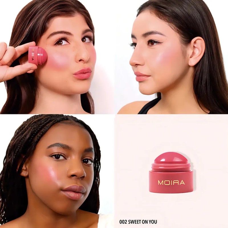 Rubor Moira Soft Blush Balm Tono Del Maquillaje 002 Sweet