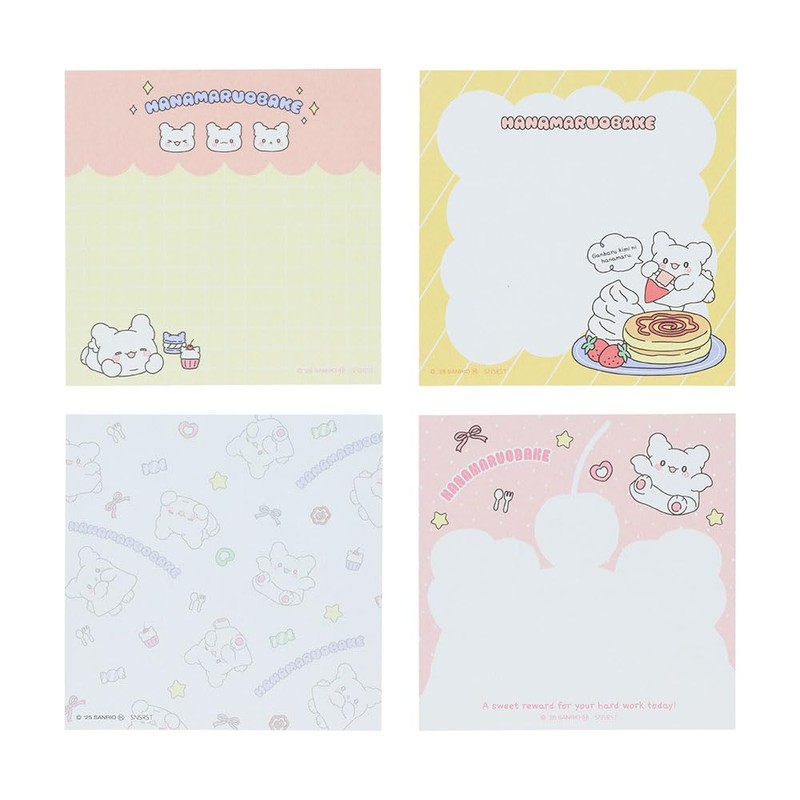 Sun-Star Stationery S2849615 Ghost Sanrio Characters Goods, Memo Pad, Square,