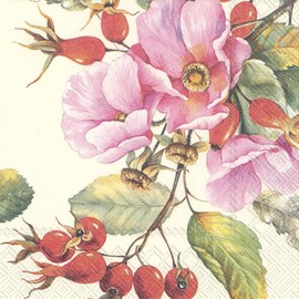 IHR Serviettes Lunch 33 x 33 cm Wild Rose