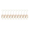 Laundry Hooks Clip Industrial Solid Wood Rotary Multifunctional Hanging Hooks