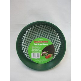 New Supagarden Small Green Plastic Potting Sieve SGS815
