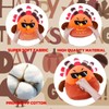 NIUBEHOHO Thanksgiving Decoration Turkey Plush Toy Plush Turkey Stuffed Animal
